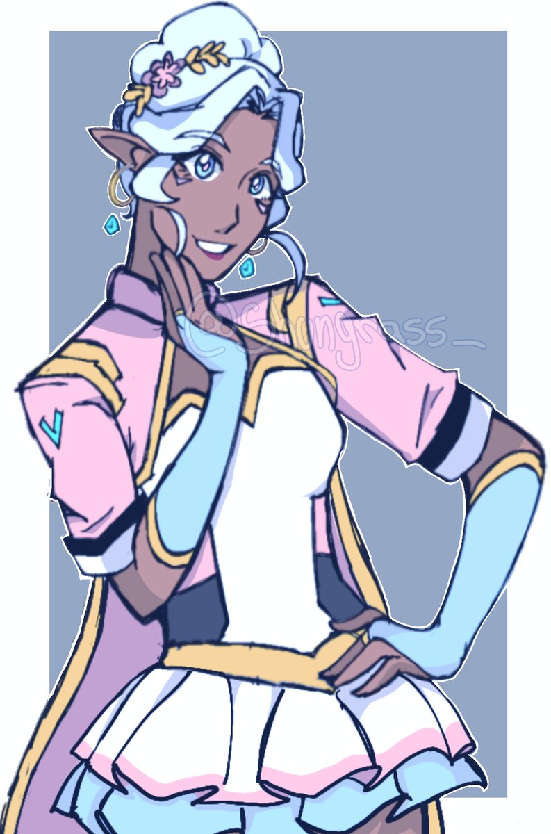 Shungrass_'s tweet photo. Allura baton twirler  🇸🇻💃🏻
#vld #Voltron https://t.co/f3j2WEduWw