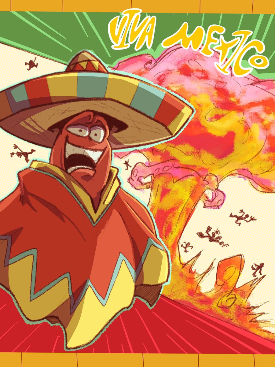 GlutoART's tweet photo. VIVA MÉXICO 🗣️🗣️🗣️ https://t.co/m4eRwcwus7