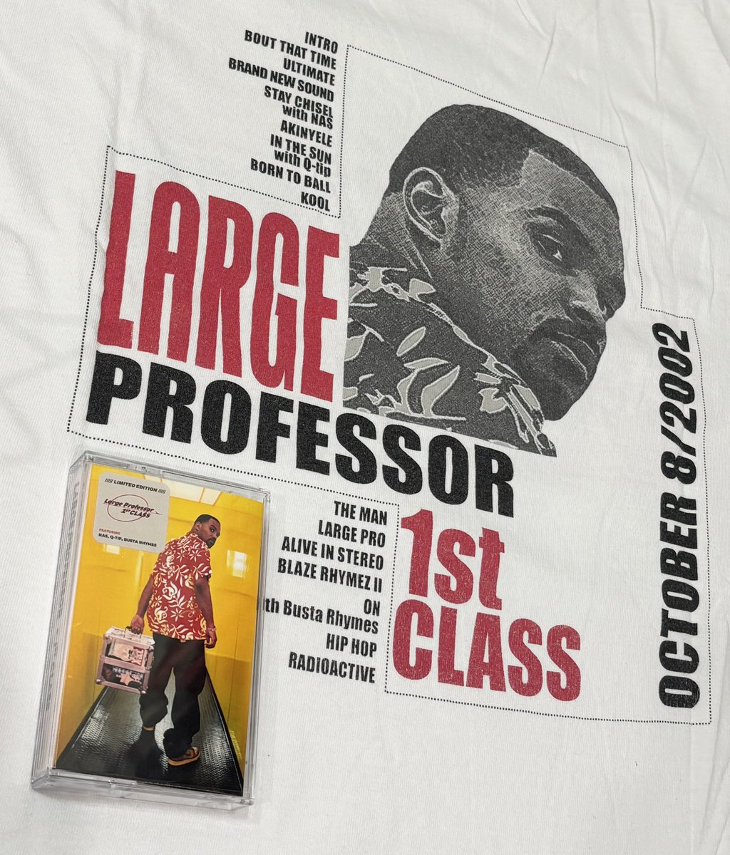 Takepapa1979's tweet photo. EXTRA.P“1st CLASS”
心揺さぶられる2000年代クラシック!教授サイコーです!!
#largeprofessor
#extrap https://t.co/bDnQTP52Es
