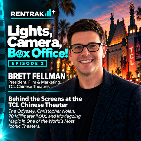 PDergarabedian's tweet photo. 🎙️ NEW #Rentrak #Podcast EPISODE!
On the latest episode of Lights, Camera, Box Office!, Mike Polydoros and I had a great conversation with Brett Fellman of TCL Chinese Theatres about the movie business, the box office, premium moviegoing, IMAX, The Odyssey and where theatrical is headed. 🎬🍿
A smart, lively conversation with someone who knows this business inside and out.
🎧 LISTEN NOW:
🍎 @ApplePodcasts : https://t.co/ZBjOJVCSv6
🟢 @Spotify : https://t.co/4do1SJ1gCc
🎵 @amazonmusic: https://t.co/QIIPRDp0ka
❤️ @iHeartRadio : https://t.co/Ww3tJiinxm
🎶 @Deezer: https://t.co/TNeSKHa8T5
@RentrakMoviesUS @RentrakGlobal @ChineseTheatres @LCBoxOfficePod #LCBO
#LightsCameraBoxOffice #Rentrak #BoxOffice