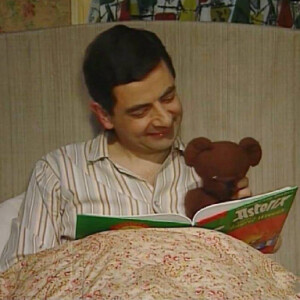 cullins_ja's tweet photo. Mr. Bean is always carefree. https://t.co/gfQFuOctQD