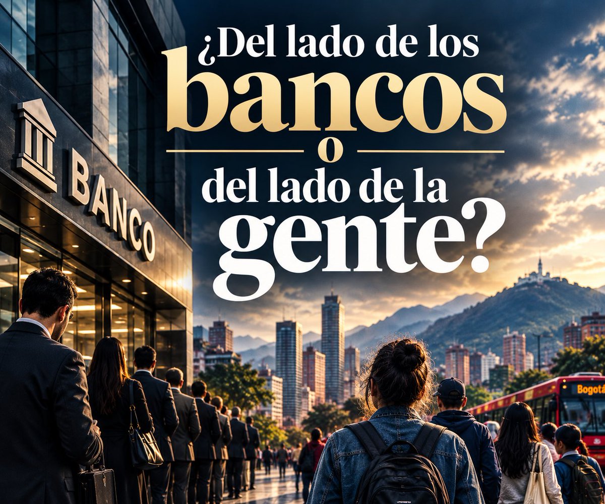 German_garciaM's tweet photo. No se lleva la gente la plata del banco cuando les cobran por manejo, por transferir y hasta por respirar y ahora dice @jonathanmalagon que habrá éxodo de las entidades bancarias de Bogotá, lo dudo mucho, amanecerá y veremos.  
Mañana habrá unos que se ponen del lado de los bancos y otros que nos ponemos del lado de la gente de a pie que necesita más recaudo para las obras públicas, los colegios, los jardines y los servicios que todos necesitamos. @JoMalagon @Asobancaria