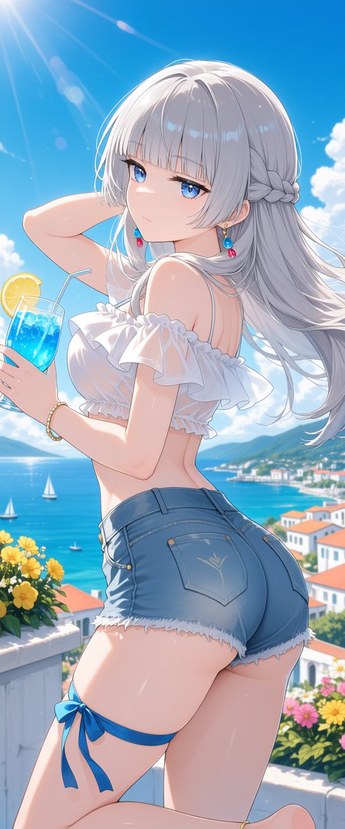 meredith77rp3's tweet photo. The tea has gone cold and the sun is setting, but I don't have the energy to move. Would you come and wake me up if I fell asleep forever? #AIart #AIイラスト #Waifu #VirtualGirl #AnimeBeauty #Kawaii #DigitalMuse 😊 https://t.co/hu88r9JGy6