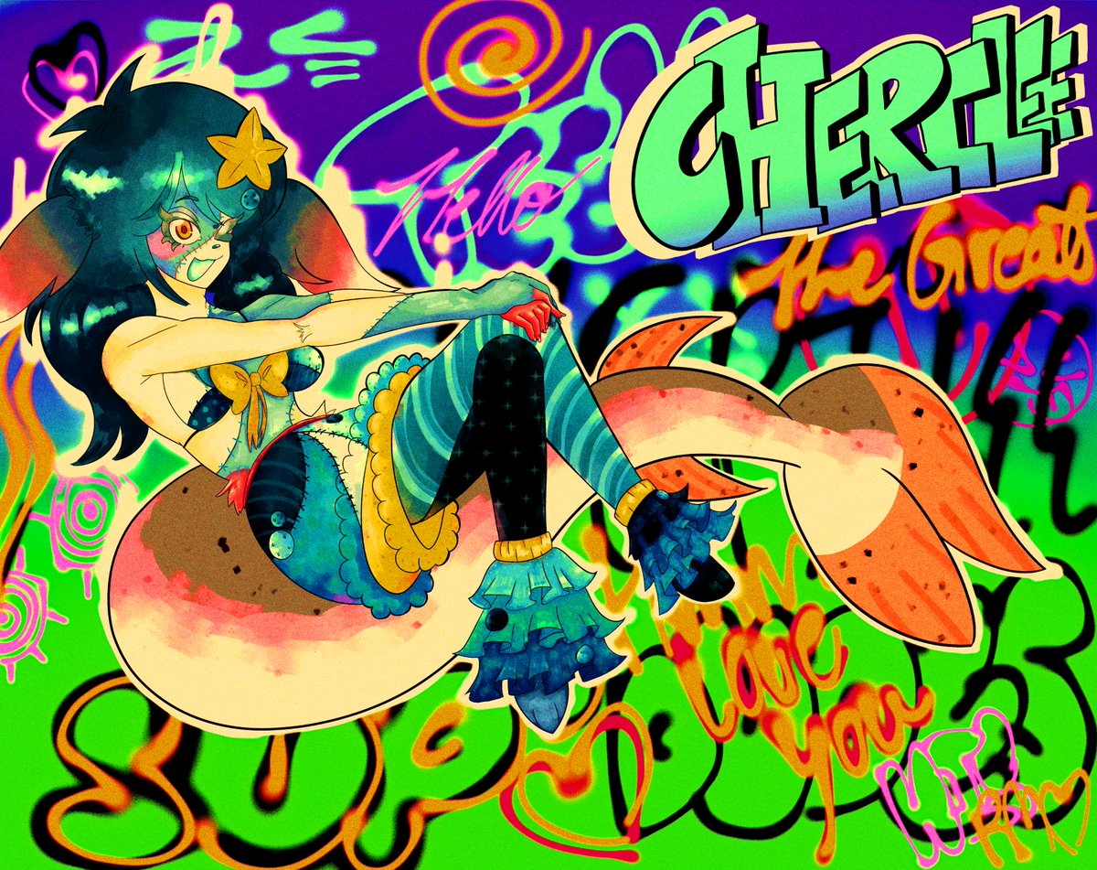 rebika535's tweet photo. I made this a while ago. It was an art trade with a friend of mine.
Eye strain btw https://t.co/OOTA0ac7mC