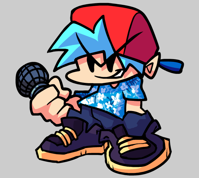 ZackPlaza's tweet photo. I decided to give him that outfit 

#fnf #fnfmod #fridaynightfunkin #fnfbf https://t.co/NByCWT2qTp