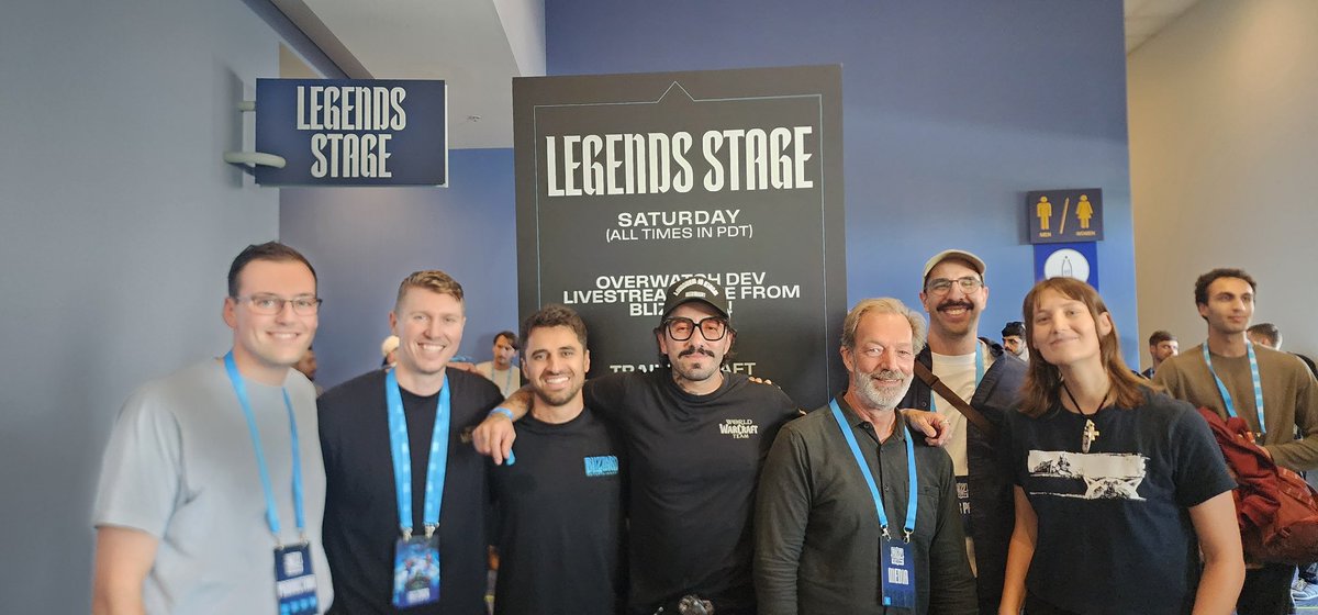 GlennLStafford's tweet photo. Nice to see some old friends from the sound department, and met some new ones at Blizzcon 2026 

#blizzcon #blizzard https://t.co/aFUKRoSe9S