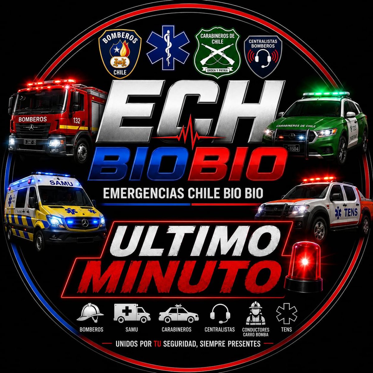 ECHBiobio's tweet photo. #Sanpedrodelapaz , Felipe Camiroaga y Manuel Blanco Encalada , Sector Lomas Coloradas, incendio en vehículo menor , equipos de emergencia en ruta . #ECHBiobio #UAT8 https://t.co/qLqmqYRGU9