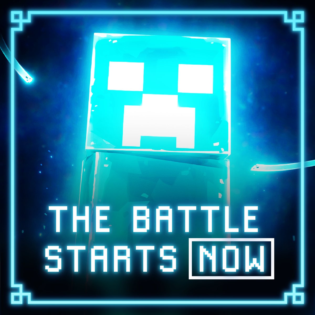 Minecraft's tweet photo. The Overworld needs YOU! Join the battle against the blue creeper. Here’s how:

🔵 Use the official Minecraft Blue Creeper Battle YouTube Filter
🔵 Fight creepers within Minecraft
🔵 In-person at Tokyo Game Show

Defeat the blue creeper, save the world: https://t.co/w4uugrknhs https://t.co/di293S9myC