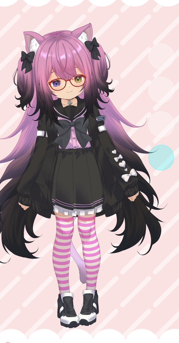kasuminvt's tweet photo. Hello! I would like to introduce myself!! my name is Kasumi I’m a English vtuber who reviews different models♡ this one is a customizable model from booth!! I will also link my yt channel!  
#vtuber #envtuber #vtuberen https://t.co/hG5evLkZKS