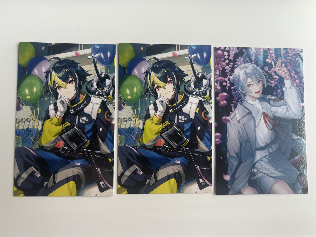 roma_ns3's tweet photo. 【交換】 にじさんじ ノスタルジア コレクション2026 B D 共通衣装3D A チェキ ランダムチェキ風カード

譲:画像1、2
求:画像3(右上優先)

※共通衣装←→共通衣装
本垢ご提示可能です。
検索からもお気軽にお声掛けください。 https://t.co/QLwe2ie3zO
