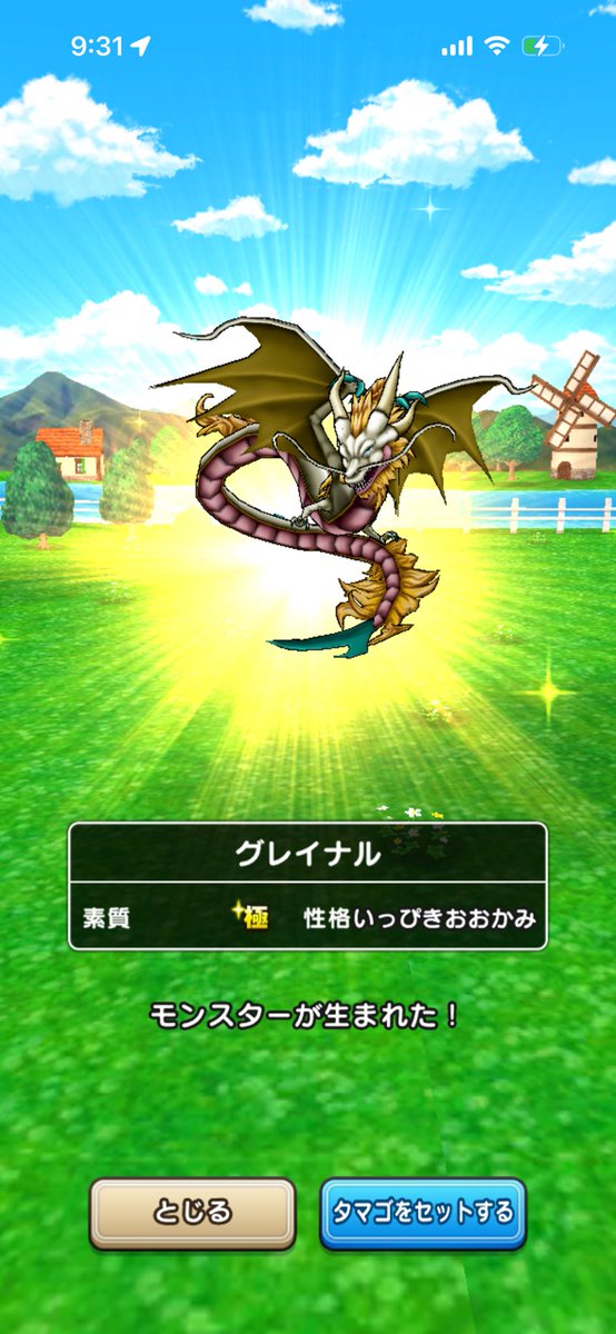 TeamTEDORI's tweet photo. 運営さま有難う御座います🙂‍↕️🙏

もう十分たのしめたので引退します☘️

幸せでした🥰

#ドラクエウォーク https://t.co/3Bxr2mxw8W