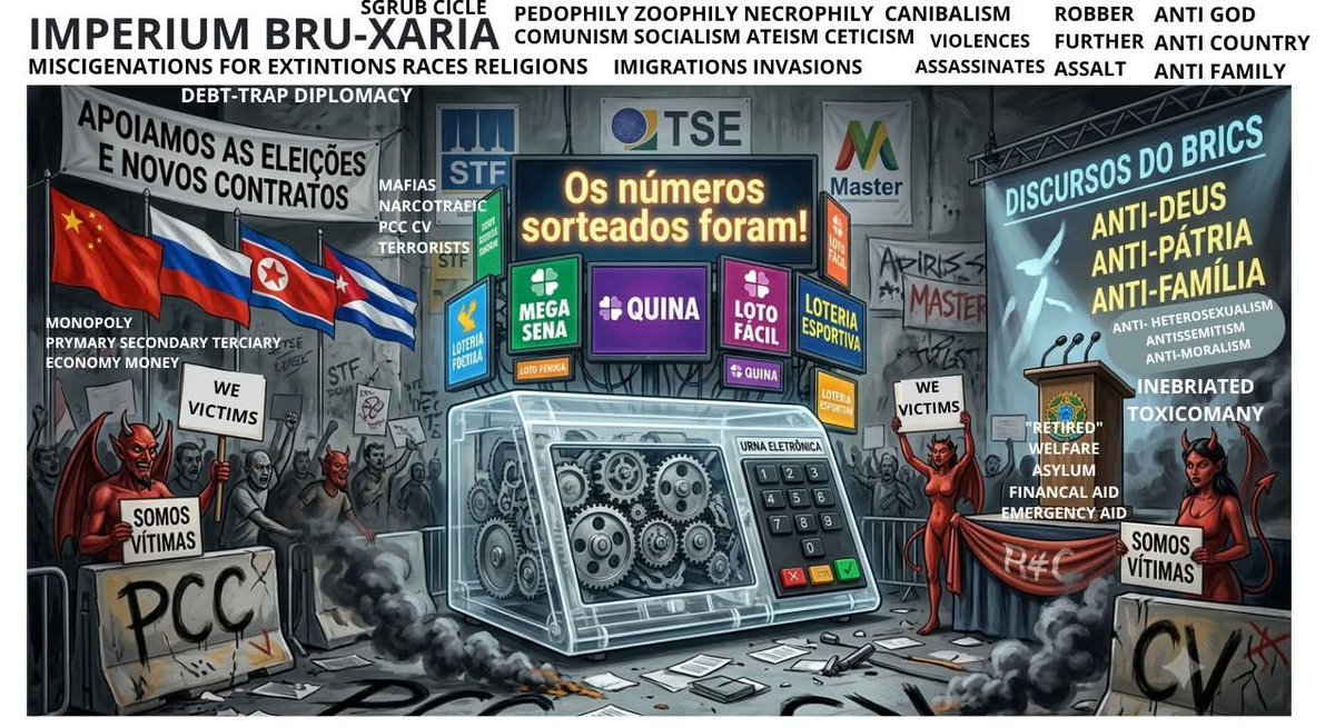 gnergner's tweet photo. VOTE
GOD
#BRAZIL #EUA #EU #dólar #euro #BRICKS #ONU #invasions #imigrations #wars #battles #solveds #Israel #jews #Gaza #puzzle #command #game #real #true #eco #ia #politic #contractd #software #hardware #police #politize #policia #army https://t.co/enPWrtyUPK