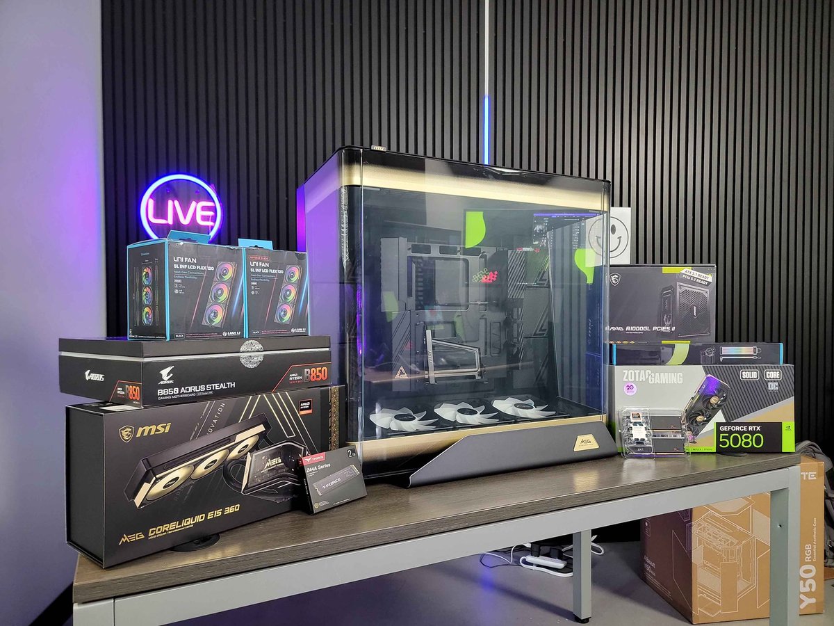 PowerGPU's tweet photo. Tomorrow we build this monster FREE PC. https://t.co/HnhRUnC7it