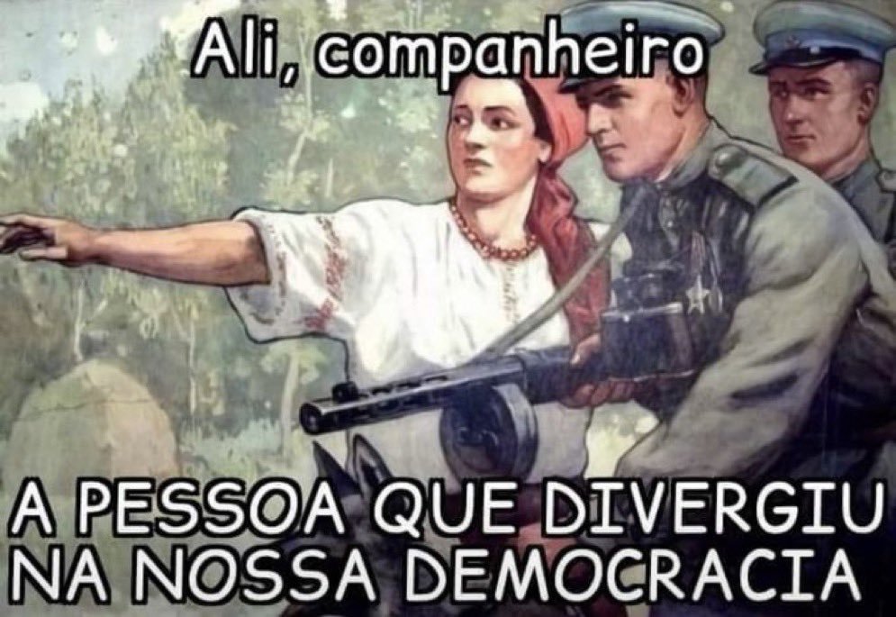 Molusco_fla's tweet photo. @Alargolo1 A "democracia" esquerdista é maravilhosa. https://t.co/yGrYtGk018