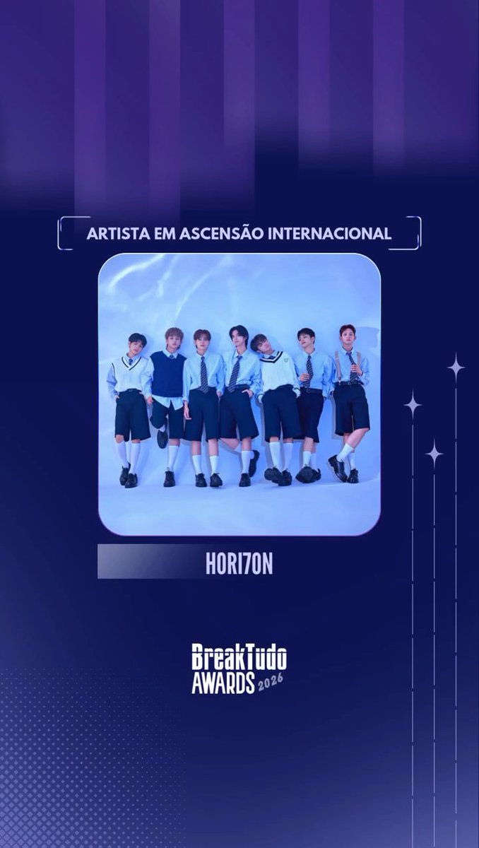 clintonfredsua2's tweet photo. HORI7ON is also nominated for International Rising Artist

#HORI7ON #호라이즌
@HORI7ONofficial https://t.co/NGsLFD1MW8
