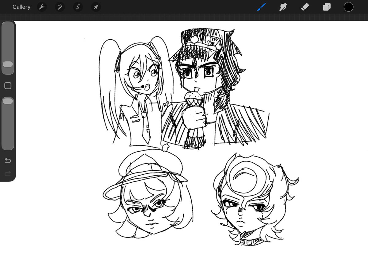 inter_st3lla's tweet photo. Random ass doodles #jjba https://t.co/bWzB9AaRRk