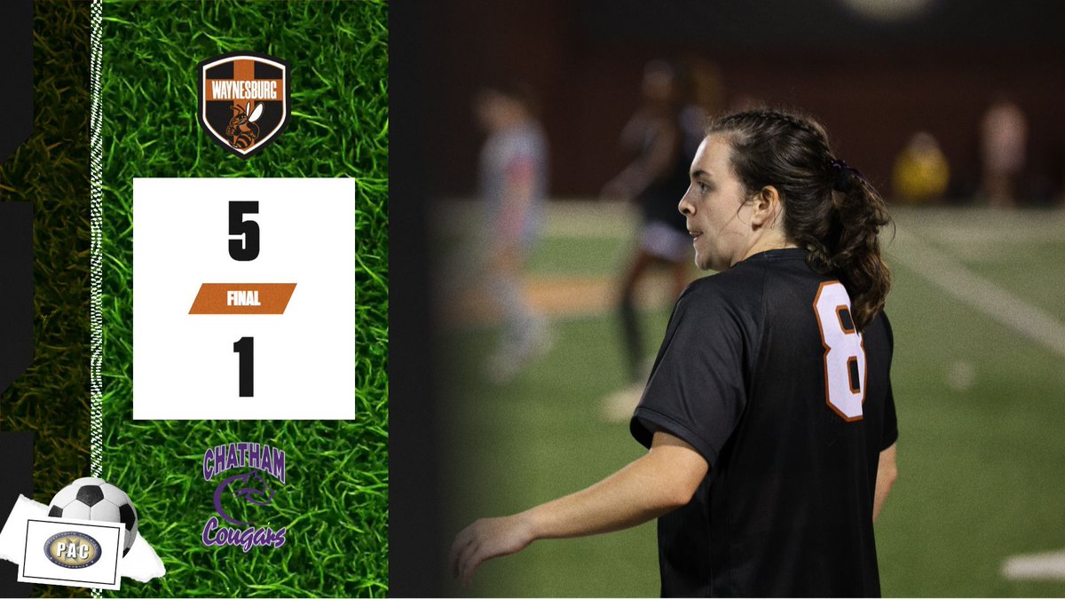 WUJackets's tweet photo. ⚽ Four different Yellow Jackets scored, including a combined three goals by freshmen Kennedy Prestidge and Katie Zaktansky, as @WU_wsoccer opened @PAC_Athletics play with a resounding 5-1 win at Chatham on Wednesday night.  #Jacketup  #pac_saac

https://t.co/hzxfzJiYob https://t.co/O4YsAgqK91