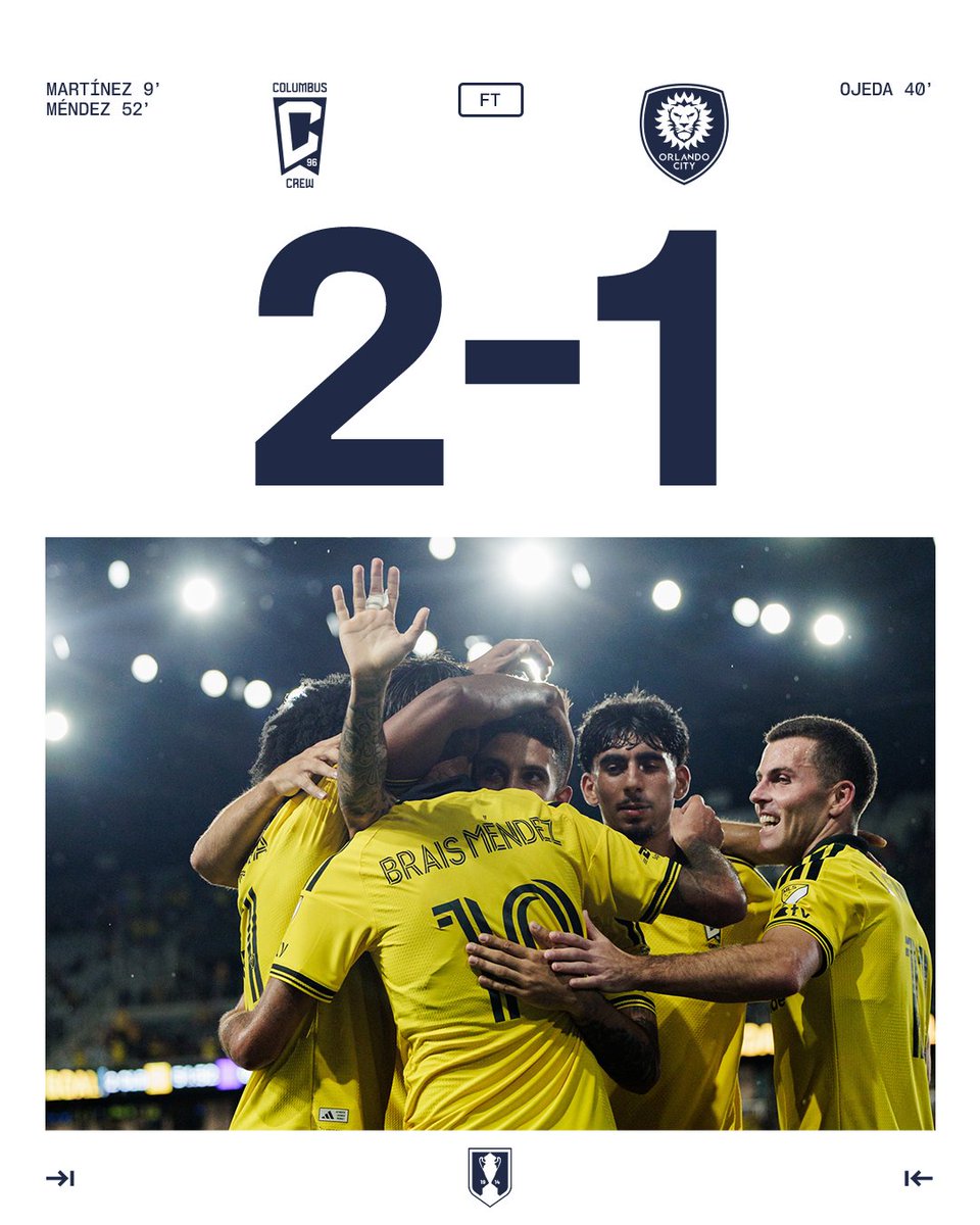 ColumbusCrew's tweet photo. WE’RE GOING TO THE OPEN CUP FINAL 🤩 https://t.co/zpZYki9gwA