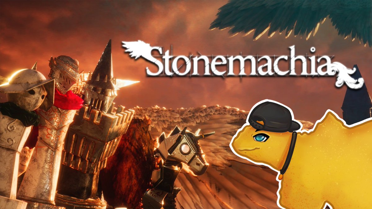 Notyonugget's tweet photo. It's a Demo Day! Trying out Stonemachia! Come and hang out! https://t.co/t5IMSzq16C