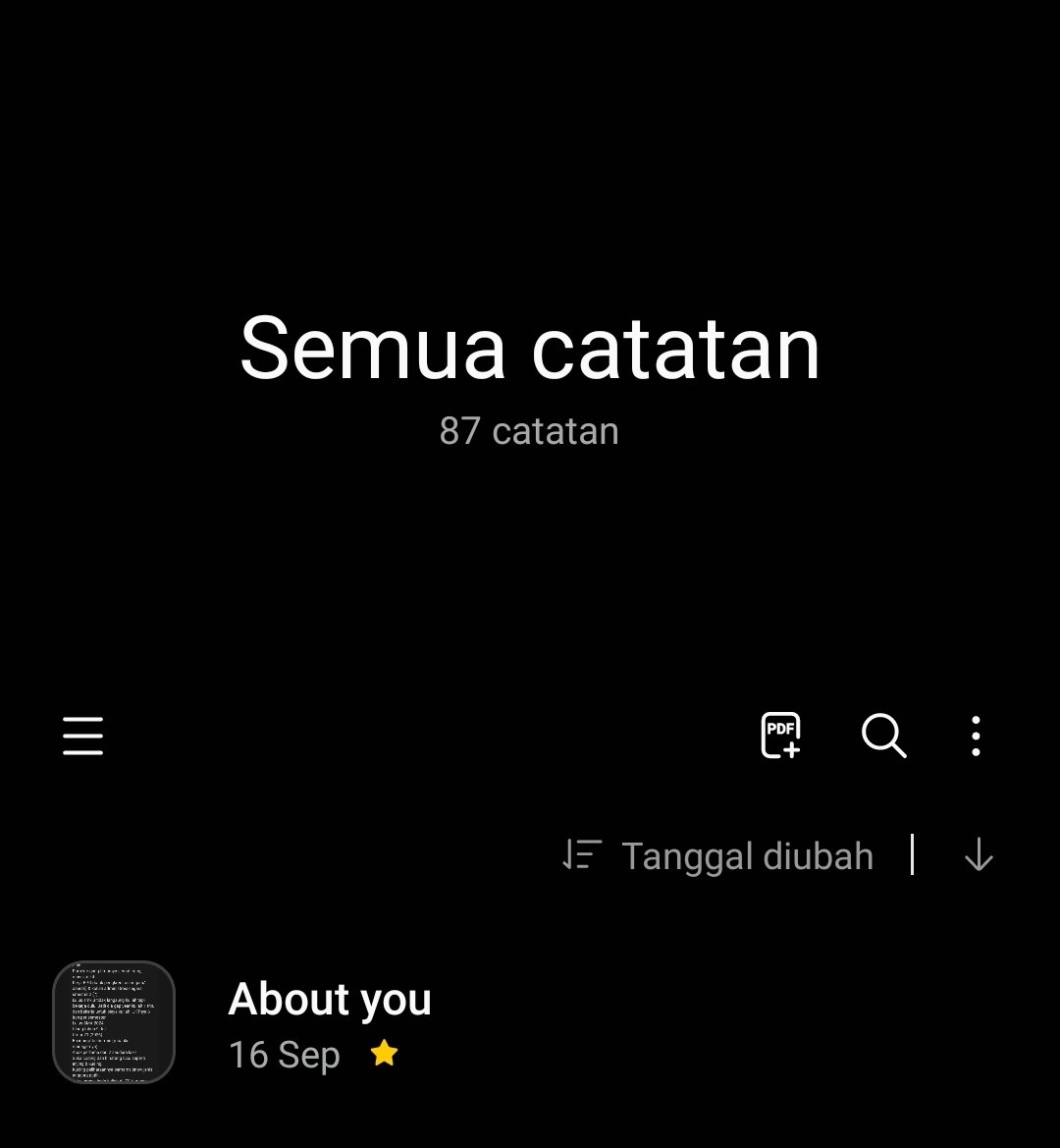Yuu__sfna's tweet photo. Ingin mulai lagi kebiasaan nulis pas lagi bucin²nya https://t.co/BAZ3MylaeM