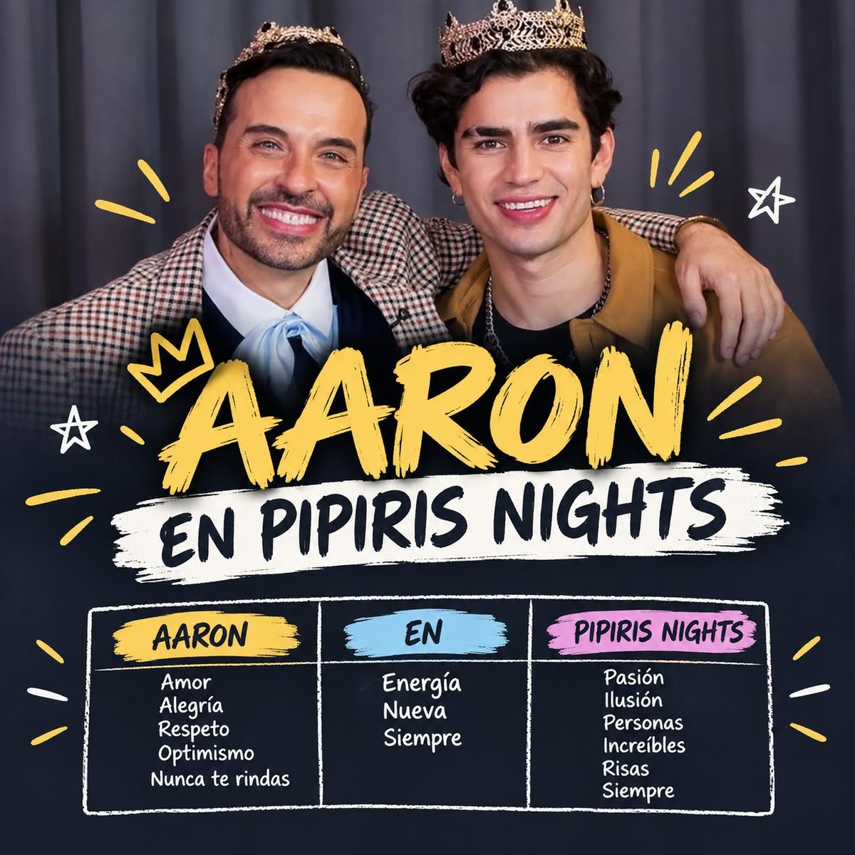 MercurialEc's tweet photo. Unita más 🤭🫣

Palabra+ frase 
AARON EN PIPIRIS NIGHTS https://t.co/JSnAHjRWZO