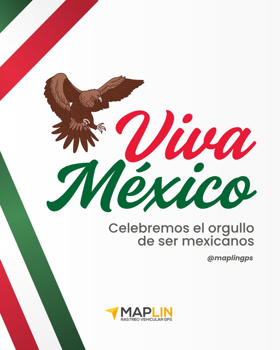 MaplinGps's tweet photo. Aunque la fiesta oficial va terminando, el compromiso de seguir moviendo y protegiendo a México sigue en marcha todos los días del año.

De parte de todo el equipo de MaplinGPS, ¡esperamos que hayas tenido un excelente día patrio! 🛜🚛 https://t.co/1fQScfwQFM