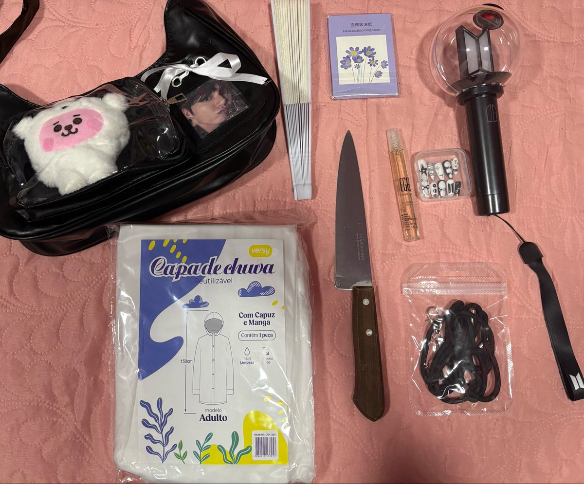 whodjuliazg's tweet photo. gente, minha bolsa ta quase pronta pro show, o que acharam? https://t.co/BgfzYfXiv6