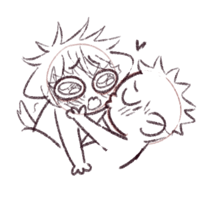 infinityfuna's tweet photo. Based on an old chat with @_AngelsTrumpet_ where Gojo didn't know he would pop a knot (he virgin lmao) so the first time it happened it caught them by surprise.
Pathetic Gojo got comforted after the dummy moved too soon and hurt himself pulling out https://t.co/DvI88WfrVs