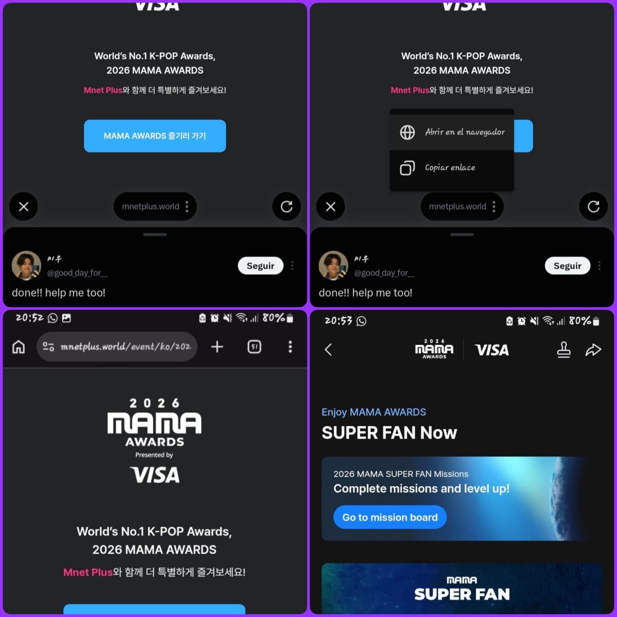 sarah_guar's tweet photo. @good_day_for__ DONE. 💜🫶🏻💜
 Thank you so much. I really appreciate it. 
#MAMASUPERFAN
#BTS 
#2026MAMAAWARD https://t.co/yE5SGAt2S7