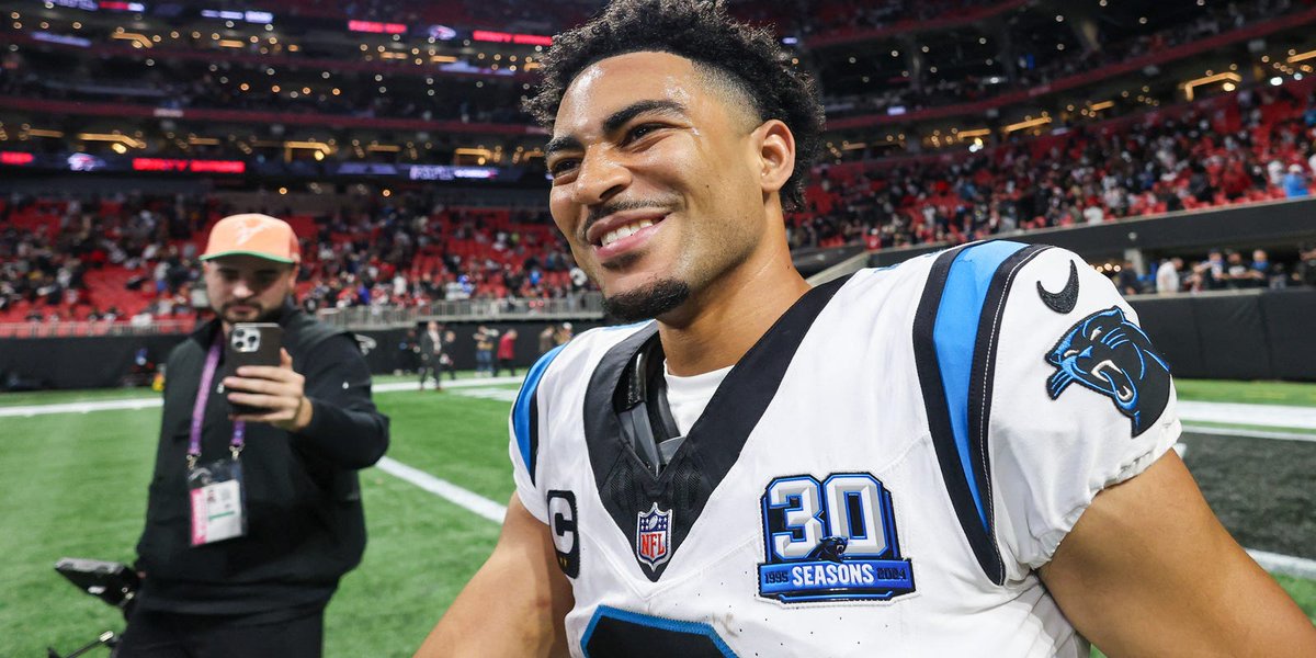 Panthers QB Bryce Young is asked why he thinks he's so dominant in Atlanta