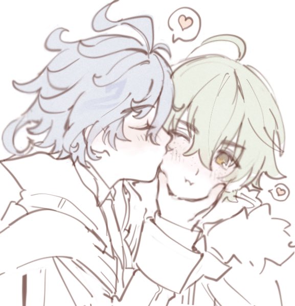 xiaoventiggrr's tweet photo. kissing woah thats..  #mityosha https://t.co/IqK2svVNcx