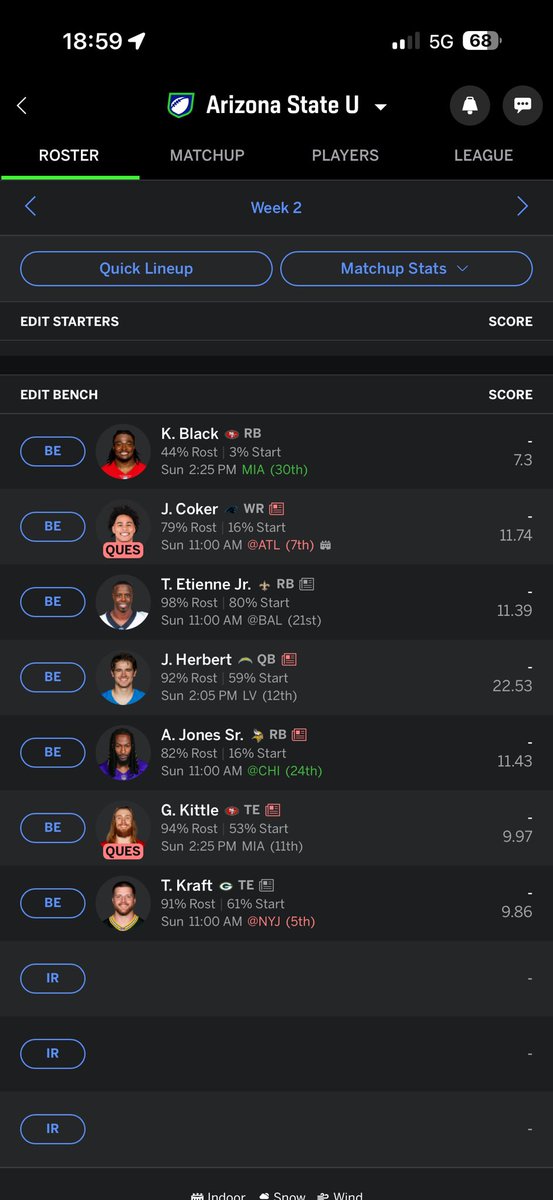 RuAlexis95's tweet photo. @FFNateJahnke Who can drop to get K ? https://t.co/zAhAgI4CZa