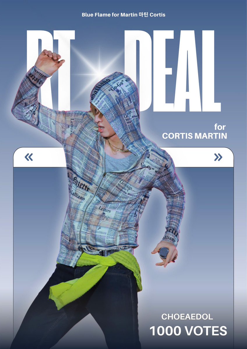 BlueflameforM's tweet photo. [RT DEAL] 

CHOEAEDOL FOR MARTIN CORTIS
🎁 1000 VOTES 
📌 TASKS:
 1. Follow @BlueflameforM
 2. Search "코르티스 마틴" or “ Martin Cortis on:
         Google: https://t.co/bdyuYdrybD
         Naver: https://t.co/BoHgVDWqF4
 3. Show us your proof in the comments and spread love for Martin with hashtags #MARTIN #마틴
💙 TARGET: 600 proofs
⏳ DEADLINE: 36 hours from posting

#마틴 #MARTIN #코르티스 #CORTIS