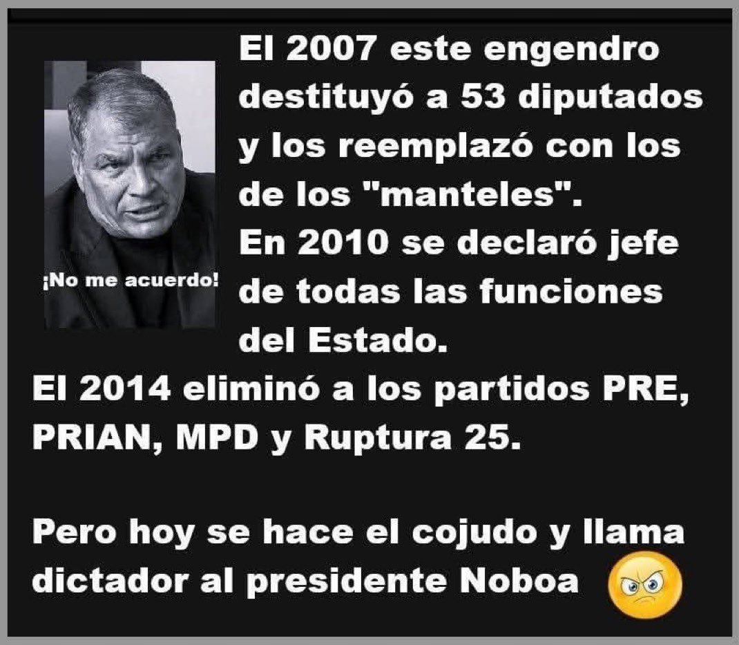 LuchoA990's tweet photo. Además no dejó participar a algunos
Ganó con fraudes https://t.co/OMerrYIUa0