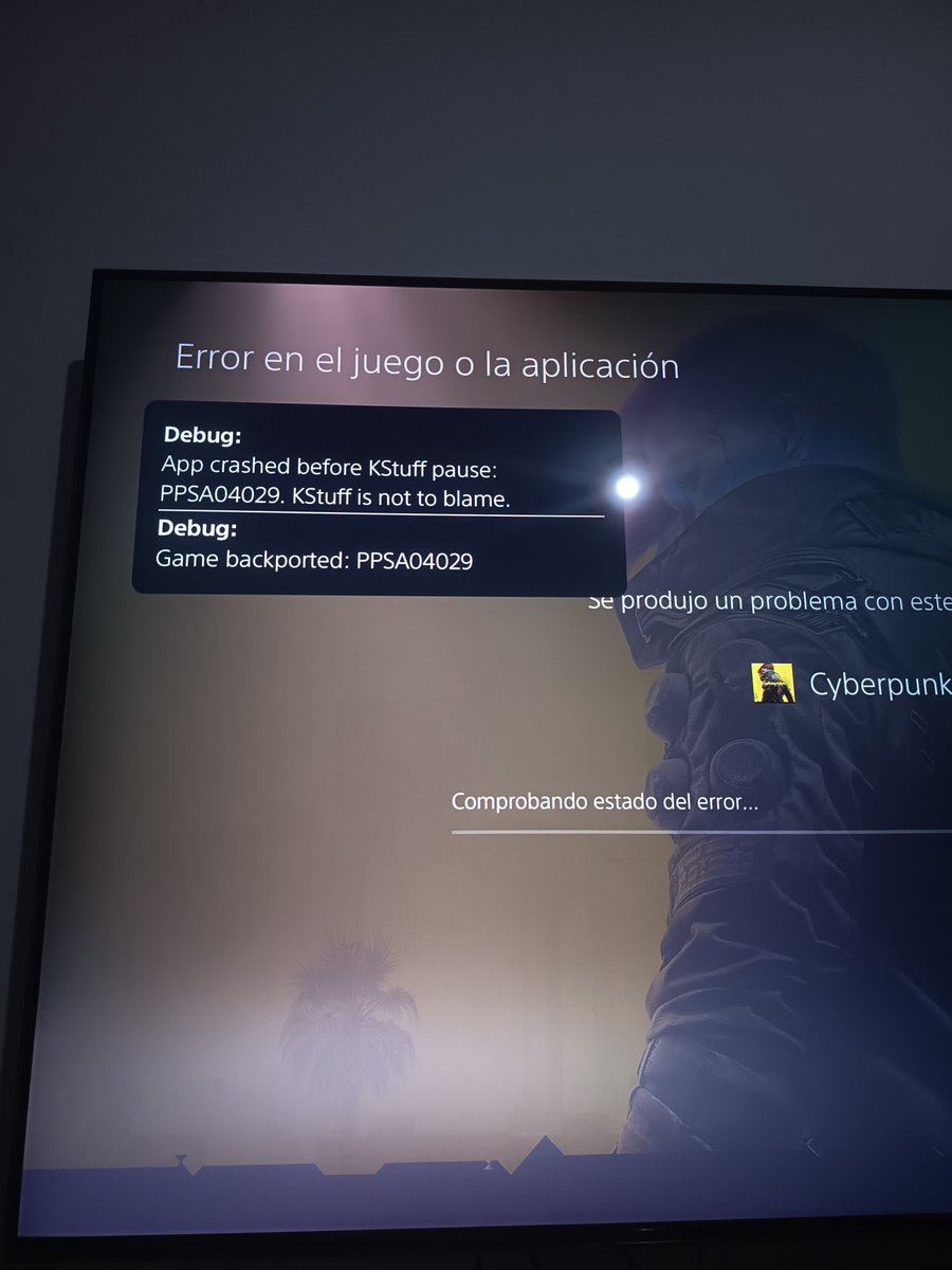 Wander0234's tweet photo. @NazkyYT @kerrdec97 @itz_pippo Cual es tu canal de discord, acabó de probar el cyberpunk 2077 y me da el error de la imagen. No inicia. https://t.co/76TzU6yv56