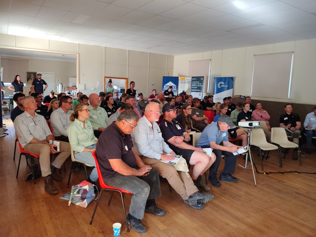 Stirlings2Coast's tweet photo. It's a full house today at South Stirling's for our annual Spring Field Day! We are looking forward to a great day of learning at the hall and out in the paddock!
#stirlings2coast #springfieldday #waagriculture https://t.co/K8wZOevIFn