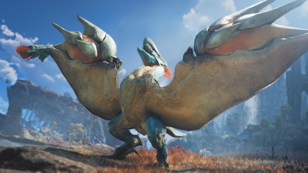 PlayStation's tweet photo. Monster Hunter Wilds: Ascendance’s Tokyo Game Show demo lets players test the new Boost Action mechanic while tackling an epic multi-beast fight.  

New hands-on impressions: https://t.co/JPNmT1g0RZ https://t.co/NuQEzoQnMw