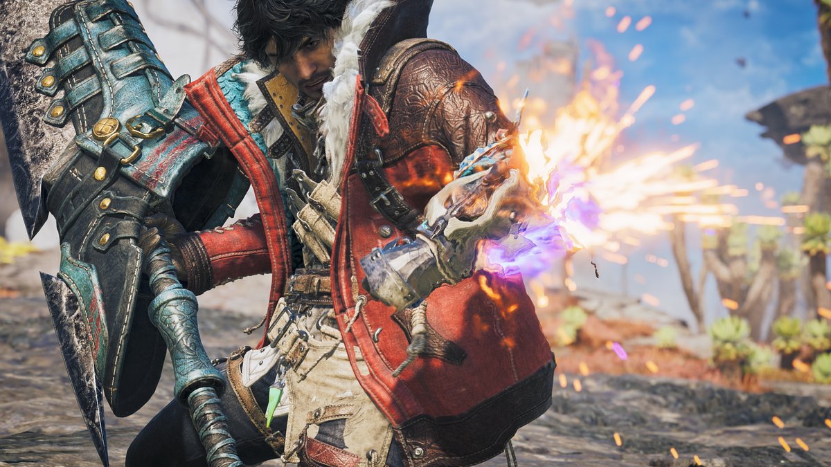 PlayStation's tweet photo. Monster Hunter Wilds: Ascendance’s Tokyo Game Show demo lets players test the new Boost Action mechanic while tackling an epic multi-beast fight.  

New hands-on impressions: https://t.co/JPNmT1g0RZ https://t.co/NuQEzoQnMw