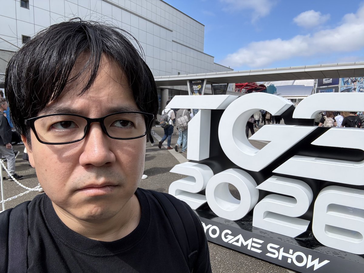 bulldozer_fuji's tweet photo. 東京ゲームショウ2026！！今年も楽しそう〜！ワクワク！ https://t.co/Ca5YOFwUaA