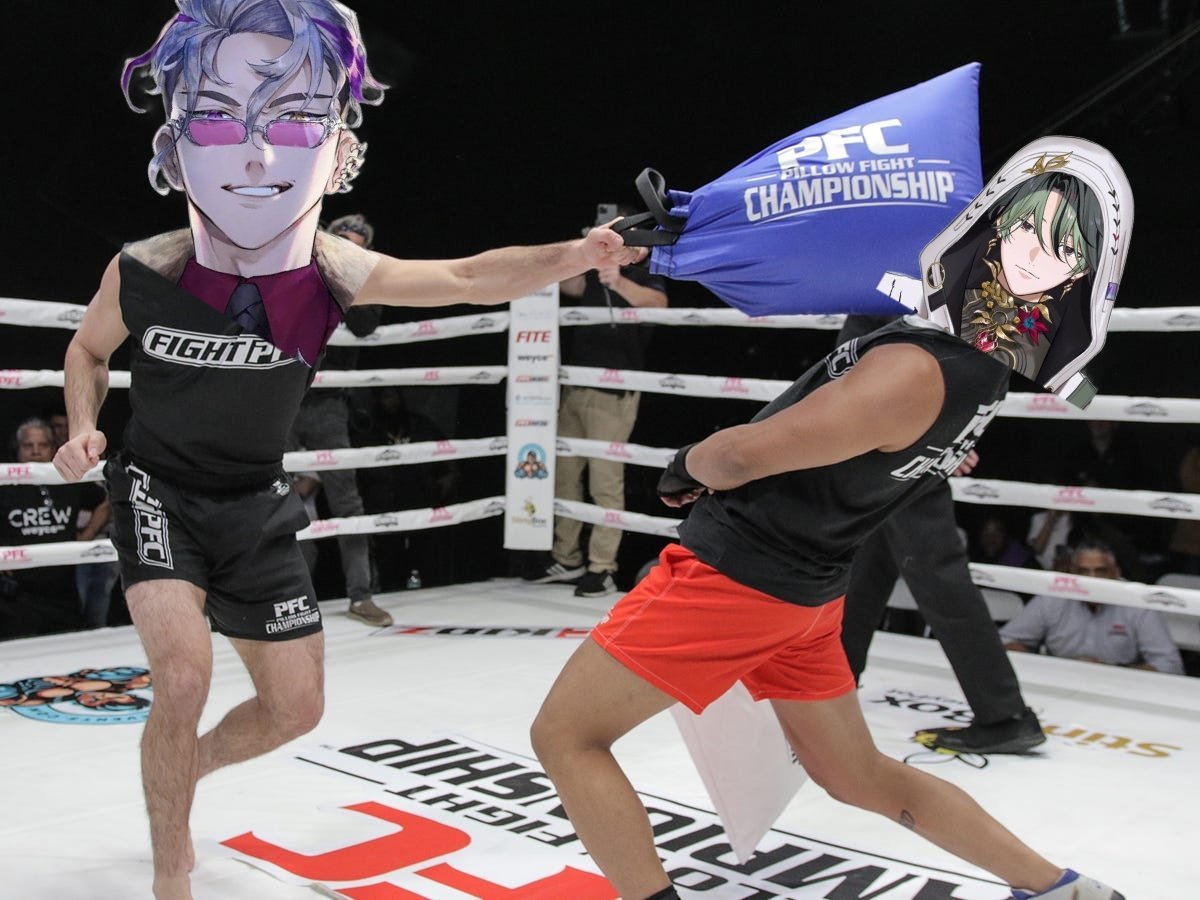 Shayla_N11's tweet photo. I think Varis should challenge Solan to a professional pillow fighting match! 🤣 Who will win??  Place your votes!! 
#VarisHemLOL #SoLaughFunwick https://t.co/UaZsjQG0k8
