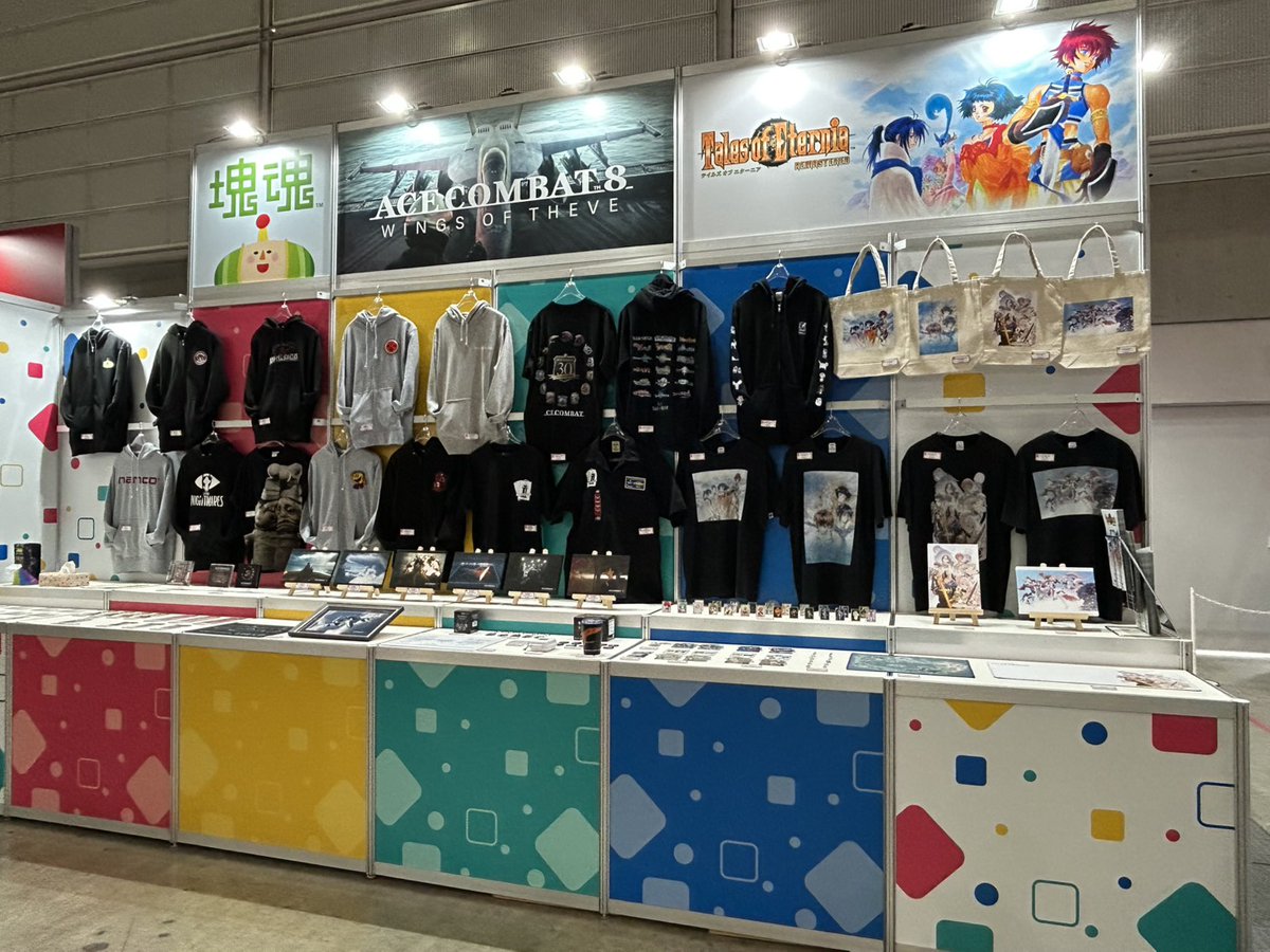 asobistore's tweet photo. ◥◣ #TGS2026 ASOBI STORE出張所 ◢◤

「東京ゲームショウ 2026」
いよいよ本日より開催です🎉

「ACE COMBAT 8: WINGS OF THEVE」や「リトルナイトメア」などの新作グッズを販売中！

幕張メッセ11ホールにてお待ちしております✨

✅ラインナップ・注文票はこちら！
https://t.co/u49bczmBZH https://t.co/8aj9BMUG30