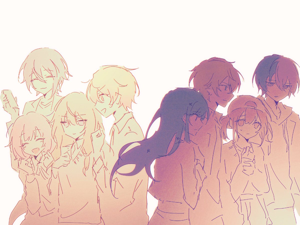ruobinga's tweet photo. すれ違う
#prsk_FA #ワンダショ  #ビビバス https://t.co/XEJBUNDFXS