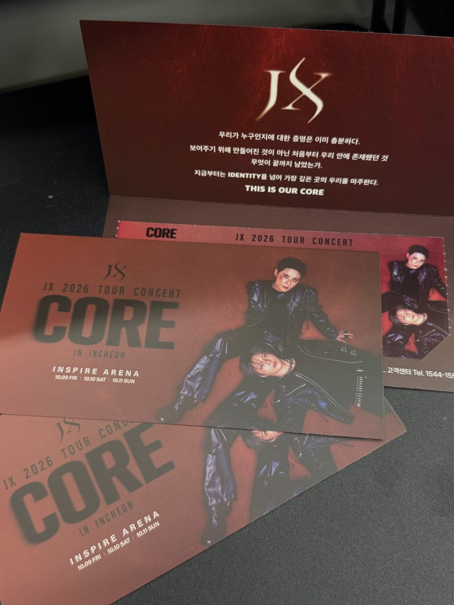_secretJJ's tweet photo. 심장을 나대게하는건 제이엑스뿐..☆

티켓이심각하게머찌고 올콘쥐고있는나 개머찌고
그냥 제이엑스 영원해🙌
김재중 김준수 아사랑해💚🩷 https://t.co/KPYF5QCP7C