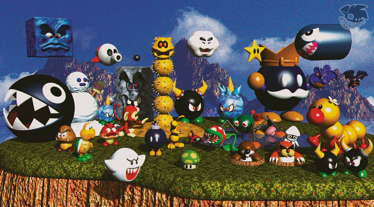 YinyangBlaker's tweet photo. Some models I've made over the past few months
#SuperMarioBros https://t.co/ix0Yn5pQFp