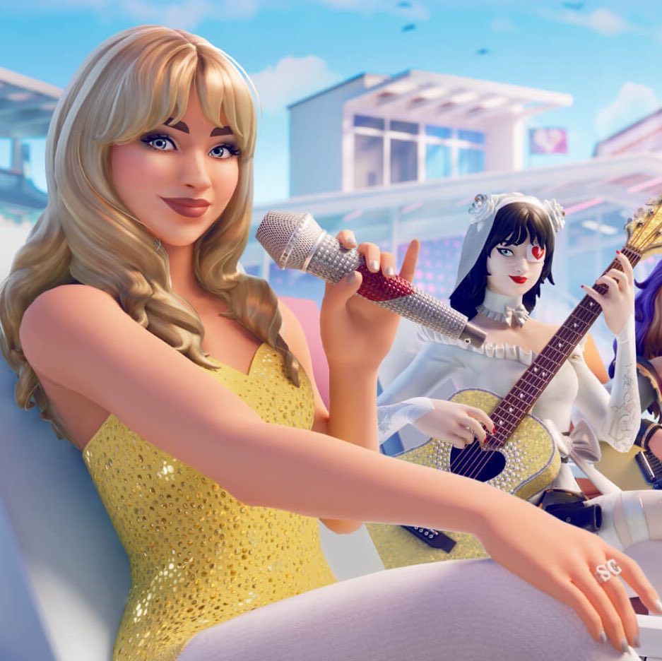 SCdailyupdate's tweet photo. Sabrina Carpenter’s Fortnite bodysuit skin might be made available in the item shop.

via @HYPEX https://t.co/Gyi0C5nLjc