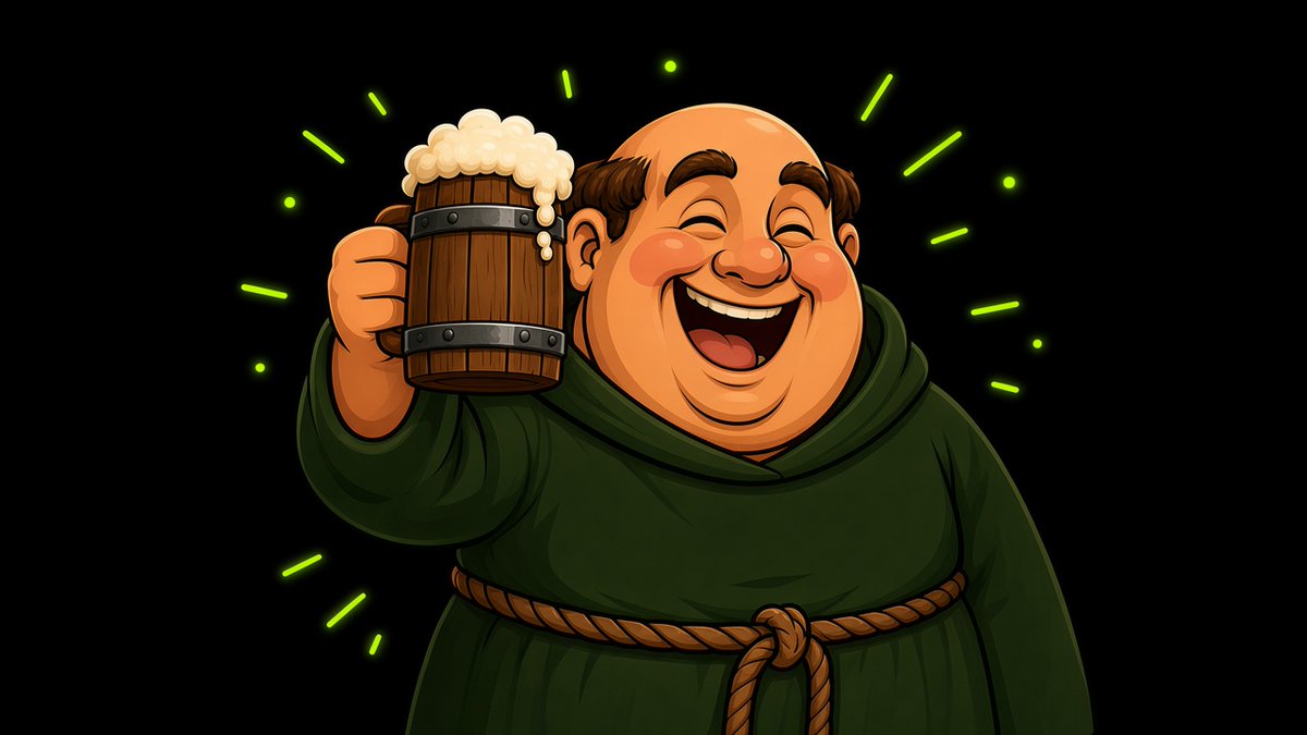 Fatfriarfun's tweet photo. Laughs already pouring.
Saved you a stool.

Come sit.

$FRIAR
Not the hero. The one who stayed.

#FRIAR #FatFriar #RobinhoodChain
https://t.co/uL9JdzofzU https://t.co/1ukppggMHP