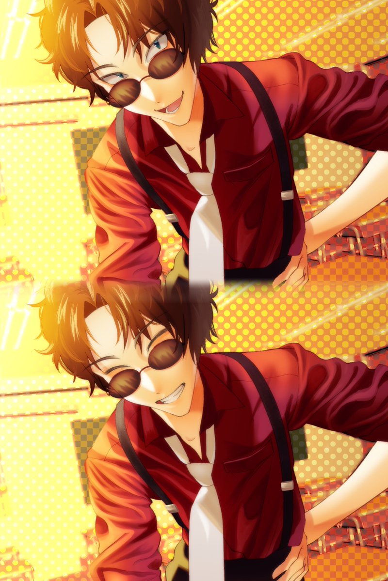 i___mid's tweet photo. 学園ノベル風 土反本先生ルート🐉

 #gntmプラス https://t.co/eqBVHr9vbs