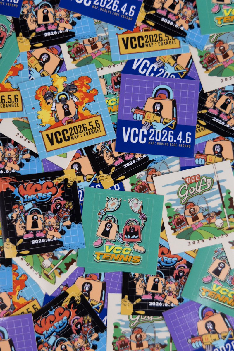 room_vault's tweet photo. TGS2026 9/17-21

数に限りがございますが、ブースに来ていただいた方にランダムでVCCステッカーをプレゼントいたします。

VCC見てますとお声がけください🙏

#TGS2026 https://t.co/iXSP4FdCUd