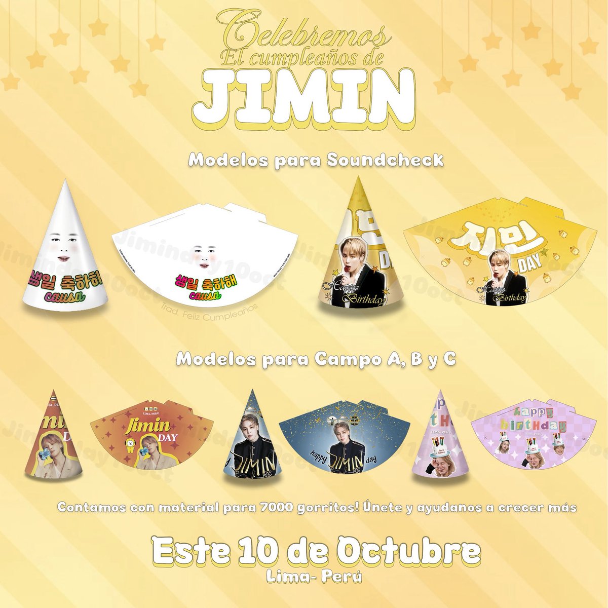 jimseook's tweet photo. era una bromita para las lloronas, pero saben cual no es una broma??

Nos vemos el 10 todas guapas con sus gorritos no falten 💋💋🇵🇪 https://t.co/rgb74mtO4t