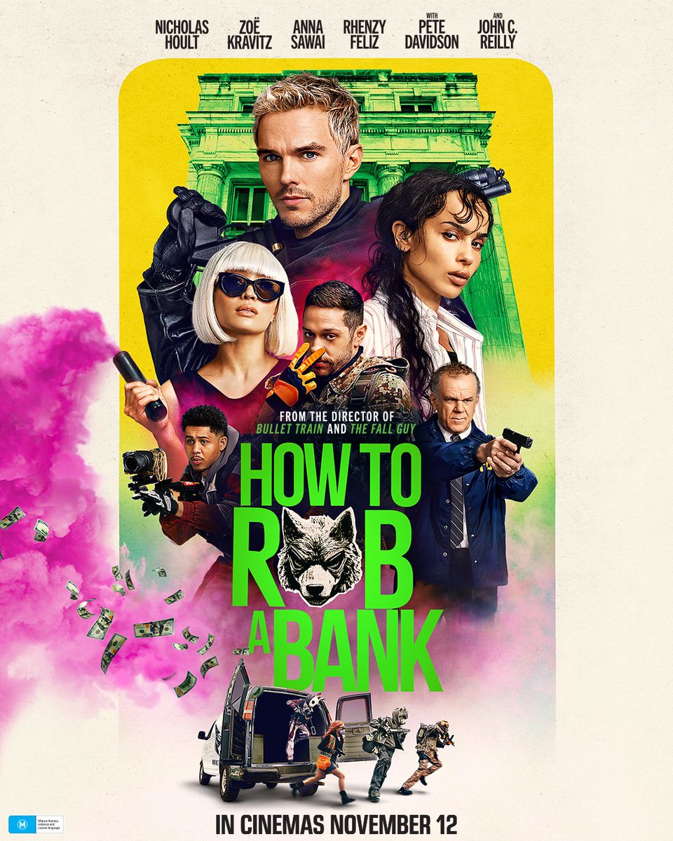 SonyPicturesAUS's tweet photo. Get your pay back. #HowToRobABank - only in cinemas November 12. https://t.co/siVuvhU9cC